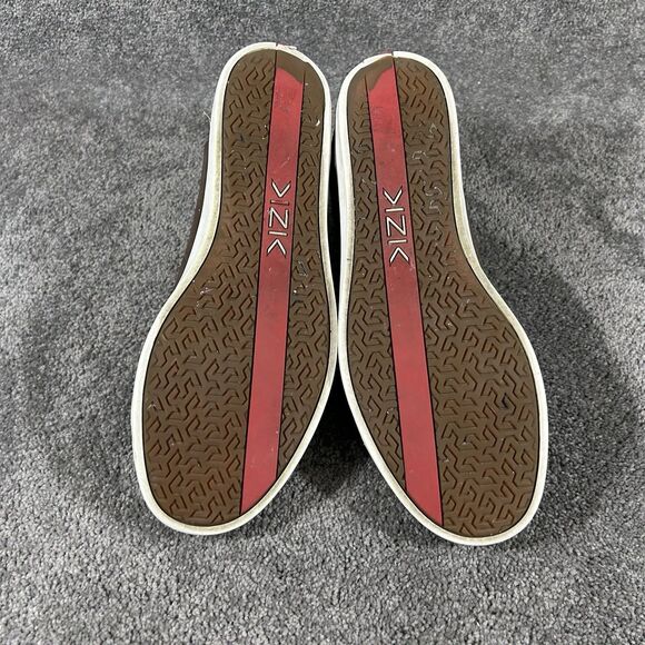 Kizik New York Mens Size 10 Brown Leather Comfort Slip On Low Shoes Used main image 9